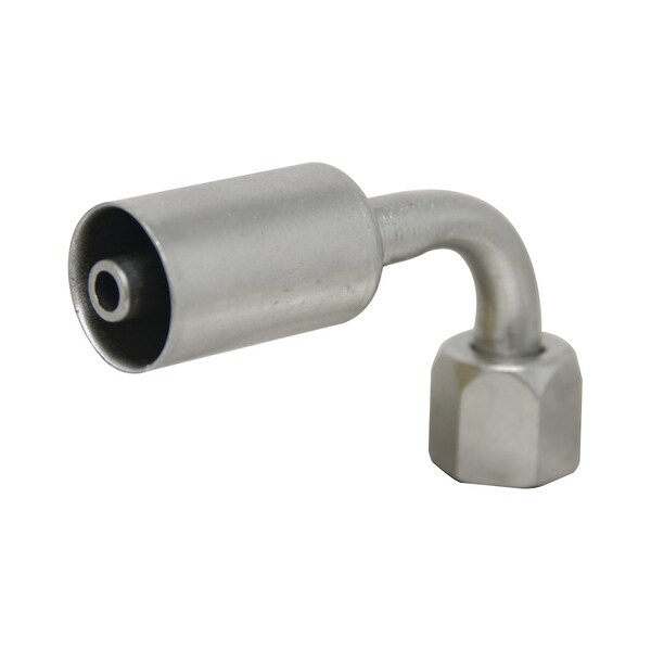 90 Degree Female Flare Steel Beadlock Fitting 4 x4 x1